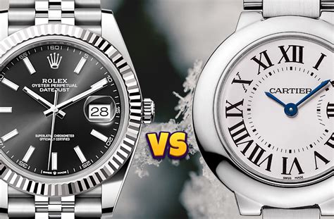 rolex vs cartier watches|cartier versus rolex.